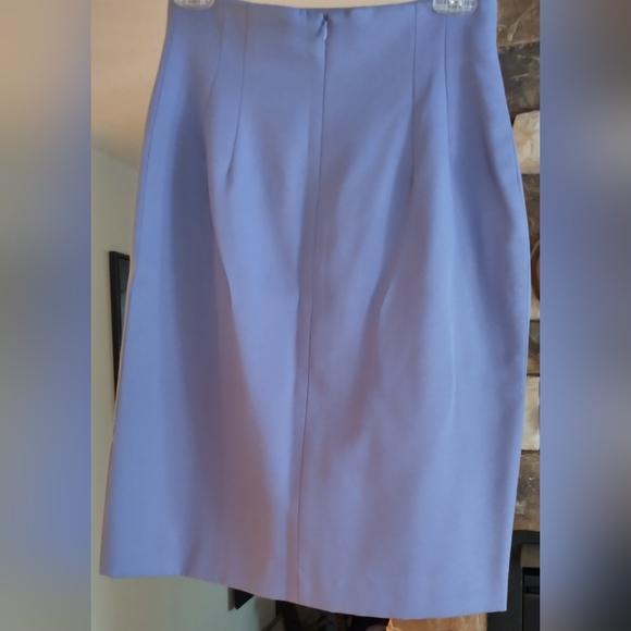 Spiegel Periwinkle Double Breasted Skirt Suit - Picture 4 of 5